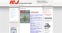 Desktop Screenshot of icjonline.com