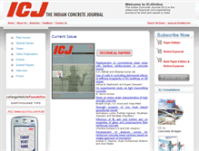 Tablet Screenshot of icjonline.com